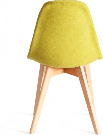 Стул CINDY SOFT (mod. C1021F1-1) / 1 шт. в упаковке (Велюр,Дерево бук /Светло-зеленый)