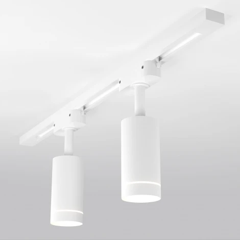 Трековый светильник однофазный 220V светодиодный белый 7W 4200K Elektrostandard Topper LTB39 (круглые)