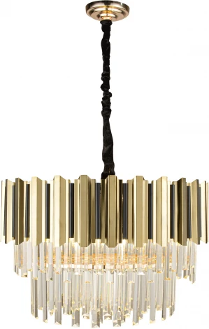 Подвесная люстра Natali Kovaltseva Delta Ii 81449/10C GOLD
