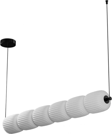 Подвесной светильник Lightera Lavish LE162L-6W Wi-Fi (LED, 220V, управление смартфоном, голосовое управление, умный дом - Алиса, Tuya Smart, Маруся, Smart Life, Экосистема Сбер, на тросе)