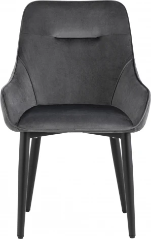 Стул Диана велюр серый 4 шт Stool Group (арт.УТ000037413)
