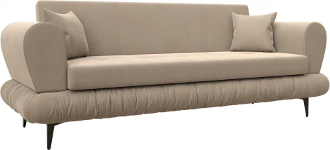 Диван-книжка Лига-045 (Бежевый/Велюр) Лига Диванов арт.122324