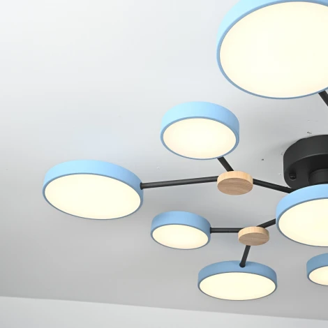 Потолочная люстра с пультом на штанге LED Lu Carte LC-11-1728