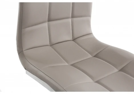 Обеденный стул на металлокаркасе Woodville Valenza серый 1508