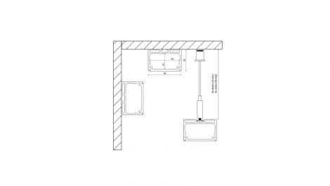 Подвесной/накладной алюминиевый профиль Design LED 2500 мм, анодированный DesignLed LS LS.4932