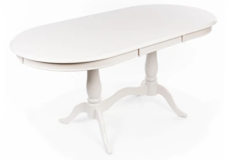 Стол раскладной Woodville Elva молочный 1192