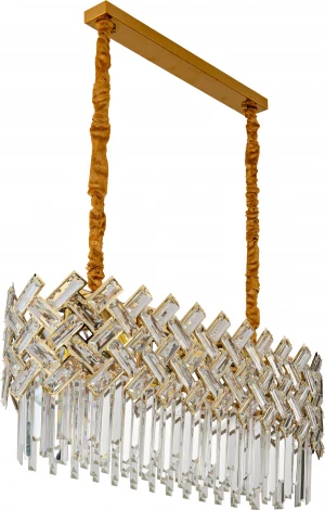 Подвесная люстра Zortes Dia ZRS.01277.12 (220V, хрусталь, на цепи, IP21)