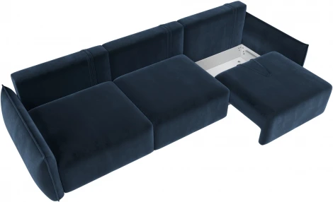 Диван прямой Лига-051 НПБ Лонг Лига Диванов (Велюр) арт.128640