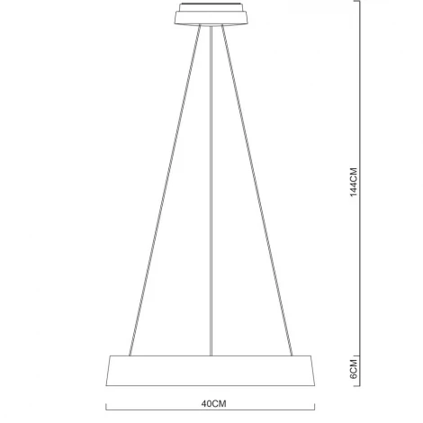 Подвесной светильник Arte Lamp Corona A6240SP-1WH