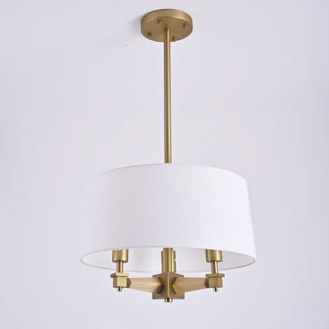 Потолочная люстра на штанге ImperiumLoft Jorgenson White Stavra-Triple01 (243333-26)