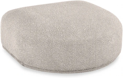 Пуф торцевой Fabro ОГОГО (арт.856688), (Ткань,Букле/Бежевый)