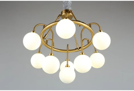 Подвесная люстра Aployt Eloiz APL.839.03.09 (220V, на цепи, шарики)