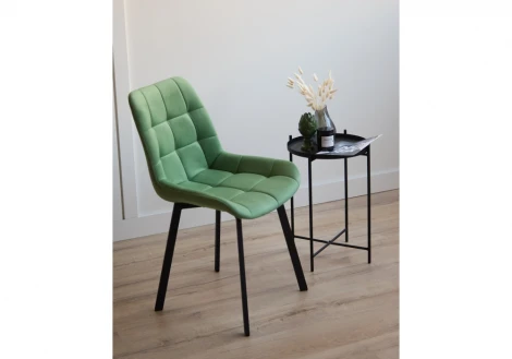 Стул на металлокаркасе Челси 360 П фисташковый (zd 651) / черный np 632507