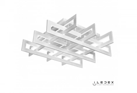 Потолочная люстра iLedex Stalker 9082-800*800-X 192W WH (220V, пульт управления)