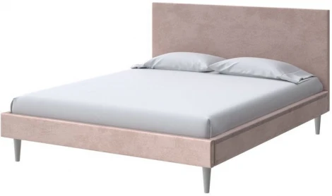 PROxSON Кровать Claro (Ткань: Велюр Teddy Шоколадный бисквит) 160x200