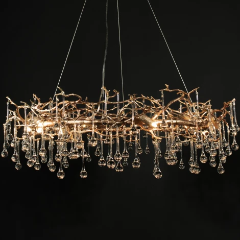 Подвесная люстра Loft IT Bijout 10068/1000 GB (220V, на тросе, ветки)