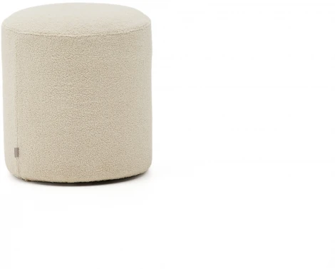 Kaeli Пуф для ног со съемным чехлом из ткани букле цвета экрю La Forma (ex Julia Grup) арт.212322