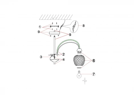 Потолочная люстра F-Promo Olimp 2541-7U