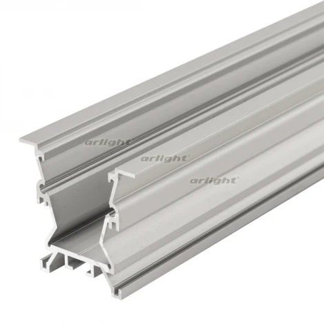 Профиль с экраном ALU-WIDE-FL-H35-2000 ANOD+FROST (Алюминий) 027887 Arlight