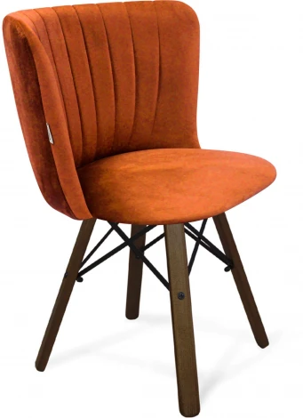 Стул SHT-ST36-1/S70 песчаная буря/темный орех/черный муар Sheffilton 8904543303