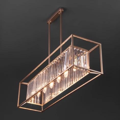 Подвесной светильник Bogate's Vegas 299/6 шампань Strotkis