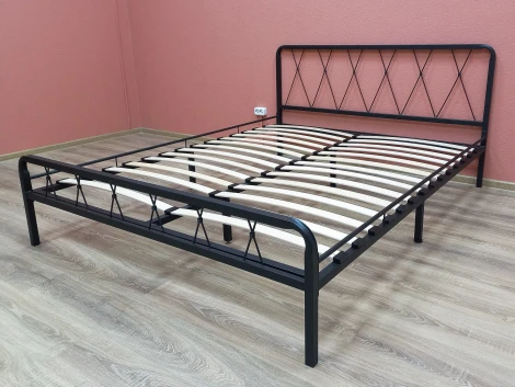 Кровать КМД 18 КЛЭР 160черный, Форвард