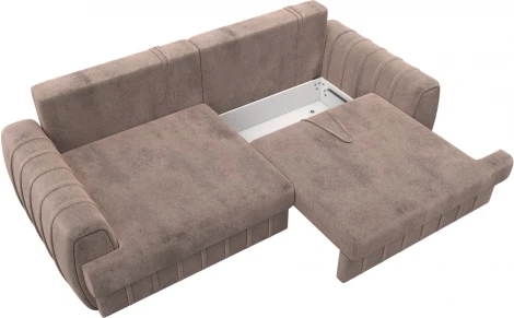 Диван прямой Лига-057 НПБ Лига Диванов (Велюр) арт.129217