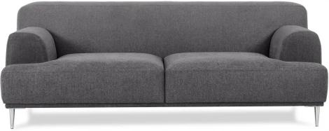 Диван Portofino 2-х местный ОГОГО (арт.753137), (Велюр/Серый)