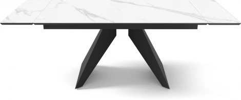 Стол DikLine SKB160 Керамика FNZ 9206037 (белая)/подстолье черное/опоры черные (2 уп.) арт.00-00072183