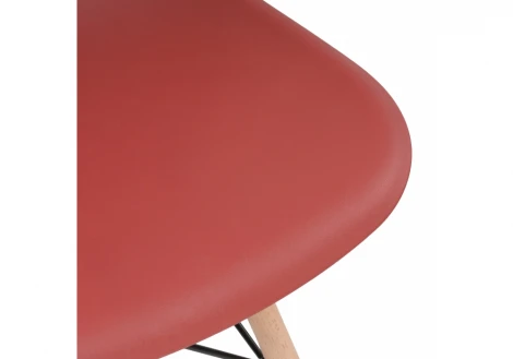 Пластиковый стул Woodville Eames PC-015 bordeaux 11896