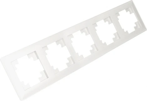 Рамка на 4 поста (белый) Stekker Катрин 39795