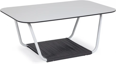 "Глория" журнальный стол 90х60см из HPL, цвет "молочный" 4SIS арт.УТ-00008356