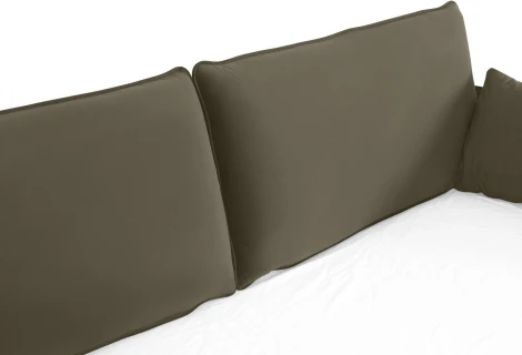 Кушетка Vicari ОГОГО (арт.815008), (Ткань/Коричневый)