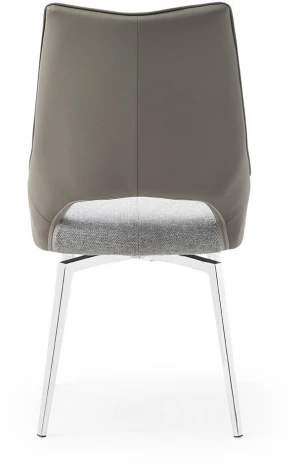 Стул ESF DC1239 серый/ноги сталь