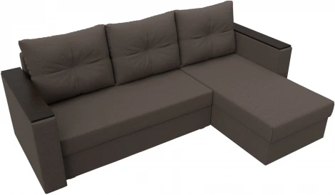 Диван угловой Атланта Лайт Б/С правый угол Лига Диванов (Рогожка) арт.126166