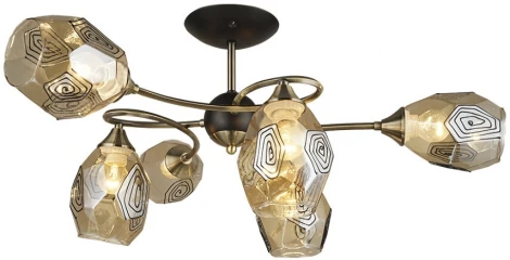 Потолочная люстра на штанге Wedo Light Dzhuri 66697.01.37.06