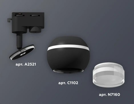 Трековый светильник Ambrella Track System XT1102070 (220V, шар)