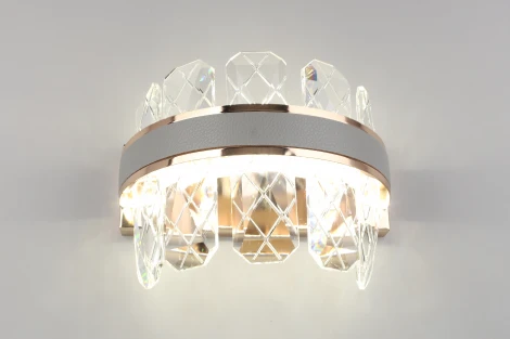 Настенный светильник Aployt Juda APL.032.01.32 (LED, 220V, хрусталь)