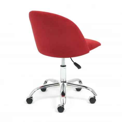 Кресло MELODY бордовый (флок)