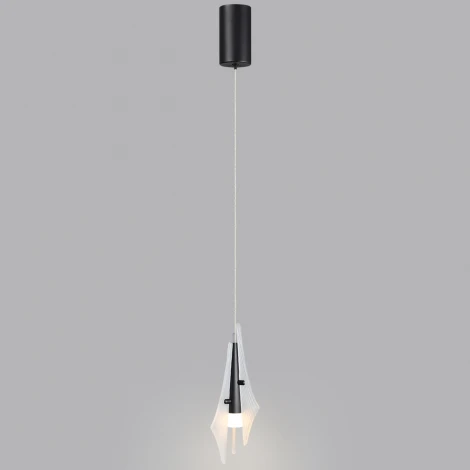 Подвесной светильник Odeon Light Afalina 5442/6LA черный/бел.матовый/металл/стекло/акрил LED 6W 3000K (220V, на проводе)