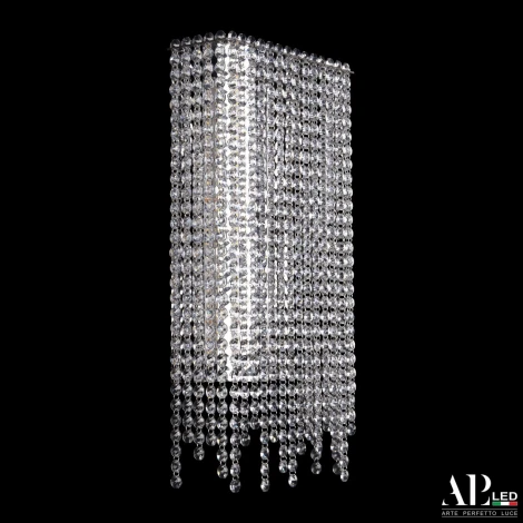 Бра светодиодное хрустальное APL LED Sicilia SH500.B1.25-45.B.Ni.4000 (220V)