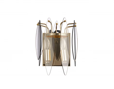 Настенный светильник Stilfort Merkel 2129/03/02W (220V, хрусталь)