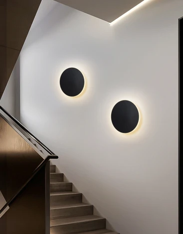 Настенный светильник DesignLed ML ML-R150-BL-WW (220V, круглые)