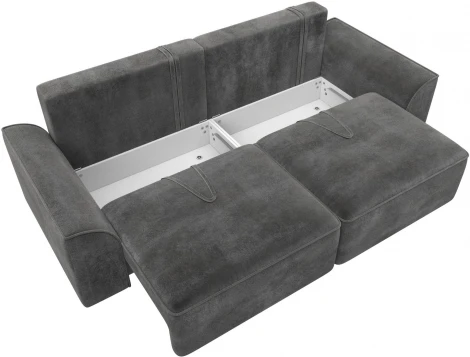 Диван прямой Лига-048 НПБ Лига Диванов (Велюр) арт.128232