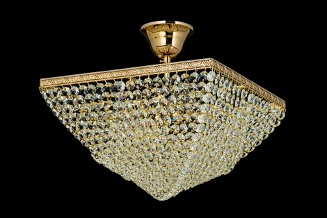 Потолочная люстра Arti Lampadari Nobile E 1.3.30.502 G (220V, хрусталь)