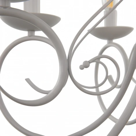 Подвесная люстра Arte Milano AM349159 349159/8 WT (220V, на цепи, подсвечник, свеча)