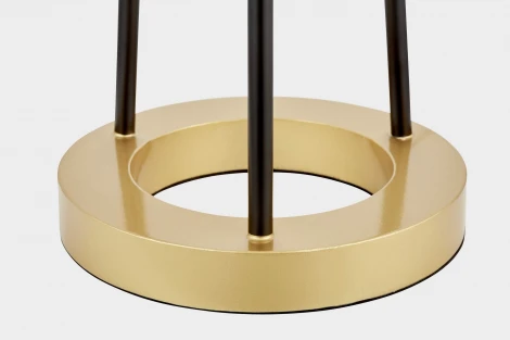 Торшер Lumina Deco Belforte LDF 5527 GD+BK