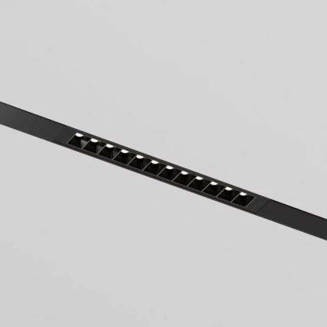 Трековый светильник Downlight однофазный 220V 9W Denkirs Simple Grill DK8201-BK (LED)