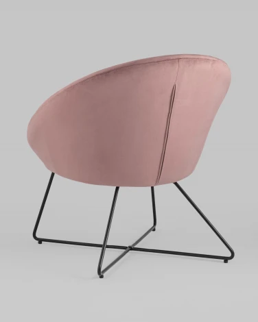 Кресло Stool Group Колумбия пыльно-розовое УТ000006619