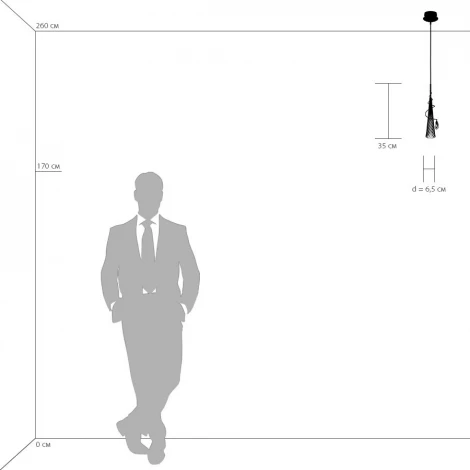Подвесной светильник Lightstar Aereo 711014